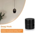 thumbnail image 2 of 3 Pack Ceiling Hooks for Ceiling Hanging Lights, Ceiling Hooks, Black, 2 of 7