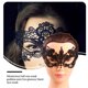 thumbnail image 4 of Minnieouse Gargantilla de vampiro cubre piedras preciosas negras erógenas diseño ahuecado pieza facial ancha para Cosplay costumbres exóticas para fiesta Type3 NO3 Minnieouse AP008239-06, 4 of 6