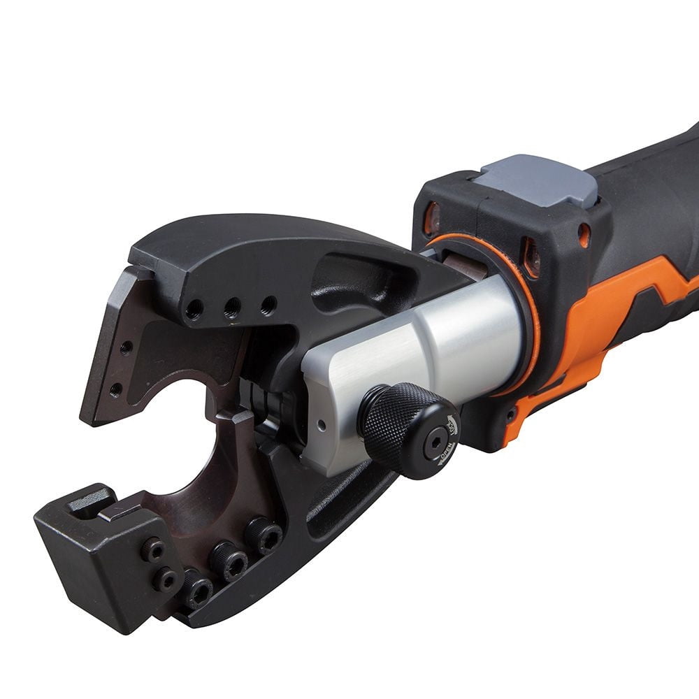 Klein Tools BAT207T4 20V Brushed Lithium-Ion Cordless ACSR Cutter Kit with (2) Ah Batteries