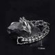 thumbnail image 1 of Men Chain Retro Silver Dragon Head Dragon Scale Bracelet Hip Hop Exaggerated Punk Bracelet, 1 of 3