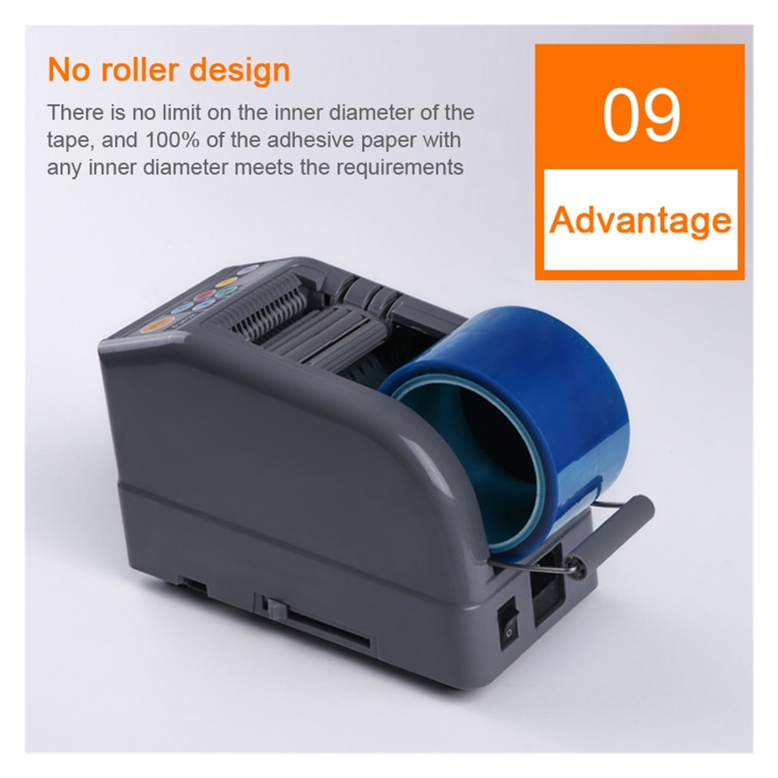 Automatic Tape Dispenser Cutting Machine, Intelligent 6-60mm Adhesive Tape Double Sided Cutter Packing Machine ,High Efficiency