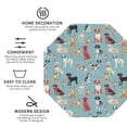 thumbnail image 4 of Disketp Animal Dog Funny Coasters,6 Pcs Leather Coasters With Holder, Perfect Housewarming Hostess Gifts,Protect Furniture From Water Marks Scratch And Damage, 4 of 9