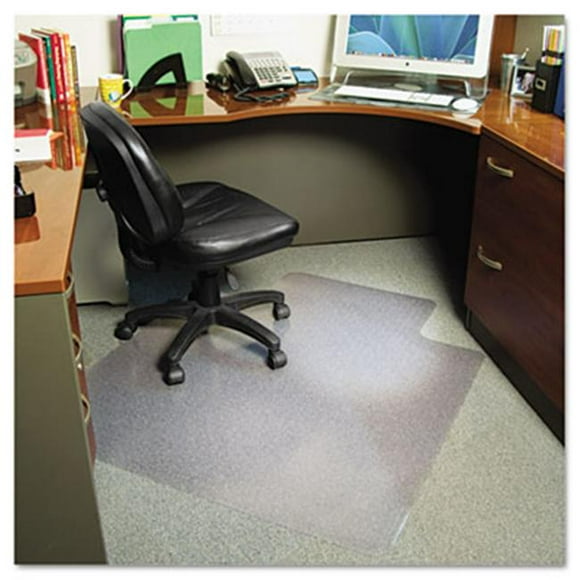 ES Robbins 122073 AnchorBar Professional Series Chair Mats for Carpet- Lip- 36w x 48l- Clear