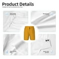 thumbnail image 5 of Cauagu Goldenrod Print Swim Trunks for Men,Youth Boys Swim Shorts Compression Liner Beach Shorts Boys' Swimming Shorts 7-20 Years Bathing Suit-Large, 5 of 7