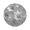 Silver Metal Flower Pattern, variant on 15.4" Round Placemat Set of 1 Polyester Fabric Place Mats Non-Slip Dining Kitchen Table Mats for Kitchen Party Decor Cactus in Pots Pattern