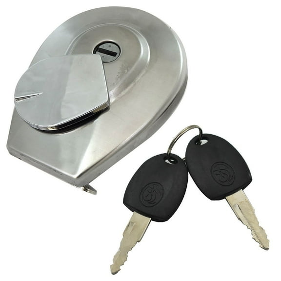Labwork Motorcycle Fuel Gas Tank Cap Cover with Keys 17620-MB1-003 Fit for Honda CX650C, Magna 700 750, Nighthawk 250 550 650 700 750, Shadow 500 700 750 800 1100