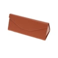 thumbnail image 2 of Eyecessories Trifold Medium Light Brown Eyeglass Case, Unisex, 1 Count, 2 of 5