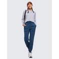 thumbnail image 3 of Pantalones CRZ YOGA Joggers para Mujer 72 cm Livianos con Bolsillos Azul Marino XL, 3 of 5