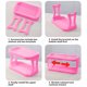 thumbnail image 5 of Telescopic Shelf Organizer | Adjustable Desktop Storage Rack for Cosmetics, Bathroom Toiletries, Kitchen Supplies | Double-Layer Design | Sturdy Polypropylene | 29x18.5x16.5cm | 1 Piece | Blue, 5 of 6