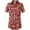 AFD668-75, variant on SSLR Womens Hawaiian Shirts Floral Blouses Short Sleeve Button Down Shirts