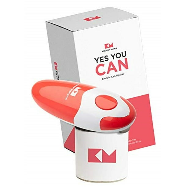 Kitchen Mama Electric Can Opener Open Your Cans with A Simple Push of