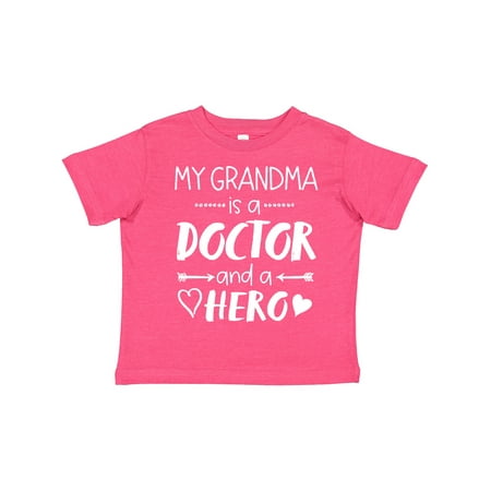 

Inktastic My Grandma is a Doctor and a Hero Boys or Girls Toddler T-Shirt