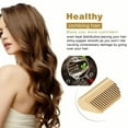 thumbnail image 6 of Hot Comb Hair Straightener Portable Ceramic Curler, Copper Hot Comb Heat Press Curl/ Straight Hair Styling Brush for Hair Beard Wig Wet and Dry Hair Styling Tools, 6 of 9