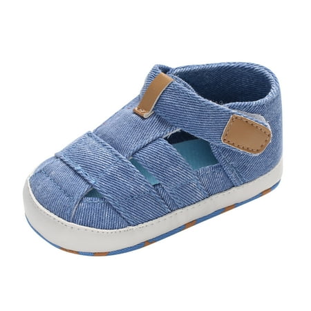

Baby Fashion Summer Soft Crib Shoes First Walker Anti-Slip Sandals