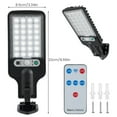 thumbnail image 3 of LED Solar Street Light 2.5W Solar Wall Light w/1200mAh Battery IP65 Waterproof Motion Sensor Light 3 Lighting Modes Parking Lot Light w/Remote Control, 3 of 8