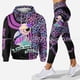 thumbnail image 5 of Conjunto de sudadera con capucha 3D para mujer, pantalones de Yoga deportivos, Leggings con capucha, ropa deportiva de moda, moletom femenino, nuevo ángulo, 2024, 5 of 5