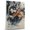 Alaskan Klee Kai, variant on Kuvasz Dog Playing Violin Wall Stretched Canvas Size 8x12 – Kuvasz Canvas Art for Dog Lovers, Violin Canvas Wall Decor