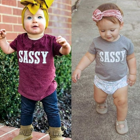 

Toddler Kid Baby Girl Boy Short Sleeve Romper Tops T-shirt Blouse Clothes