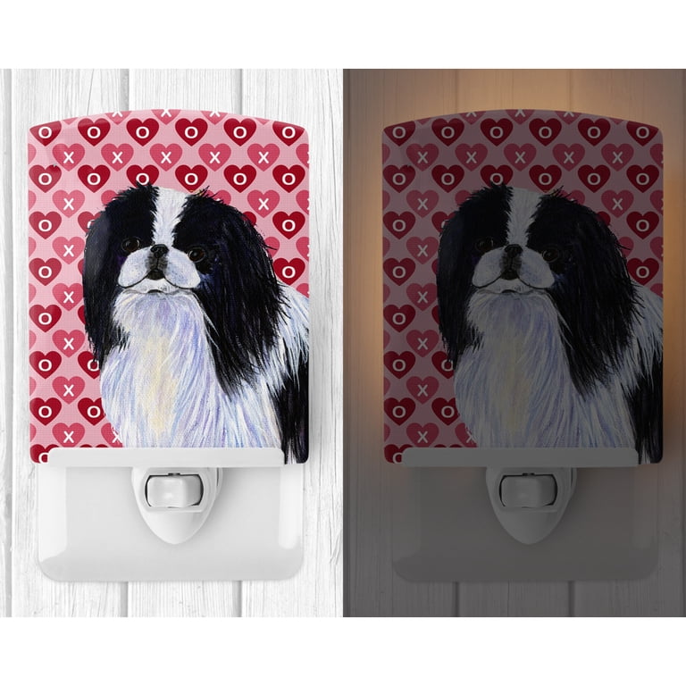 Caroline's Treasures SS4467CNL Japanese Chin Hearts Love and