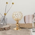 thumbnail image 4 of Candelabros candelabros nórdico 10x10x17cm Gloria Candelero de cristal, 4 of 6