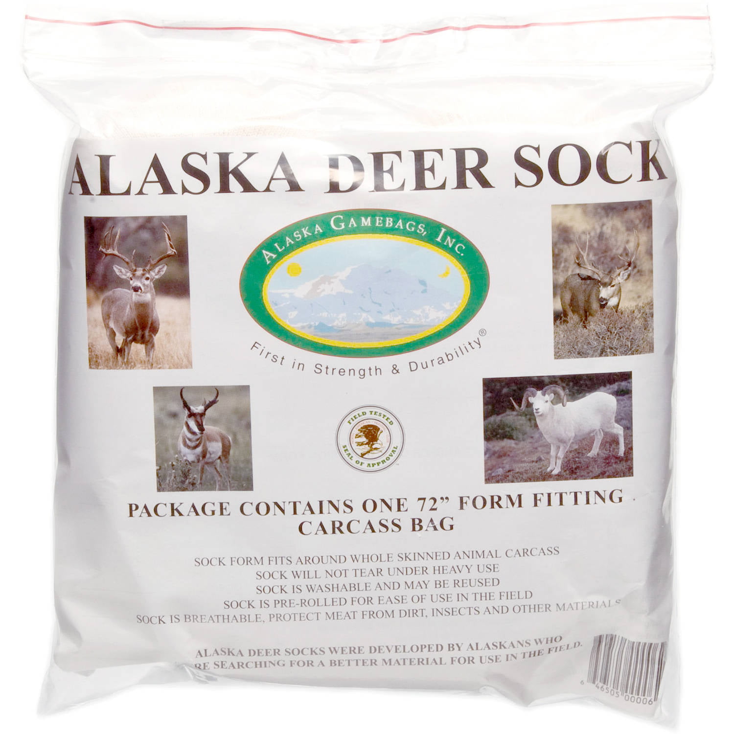 ALASKA GAME BAGS Game Deer Sock
