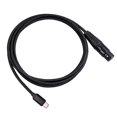 thumbnail image 1 of USB C to XLR Female Cable, Type C Male to XLR Female (2M/6.6FT), 1 of 5