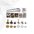 thumbnail image 3 of 60 Pcs Outils de Bricolage en Cuir Rivets pour Décoration de Sacs en Cuir, 3 of 8