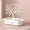 White, variant on Valentine's Day & Christmas Decorative Deer Jewelry Stand - Stable Desktop Organizer for Necklaces Rings Earrings, Home Vanity Decor & Gift