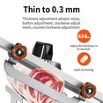 thumbnail image 5 of sanitation Meat Slicer Machine Equipment Shop Processing Tools Stainless Steel Food Ham Slicing Tool Kitchen Gadget Hand Tools, 5 of 5