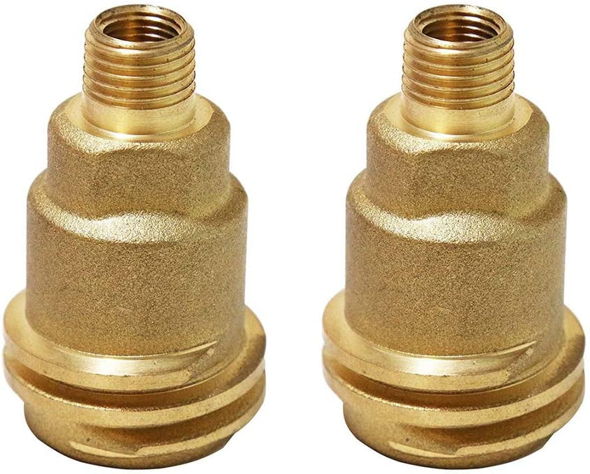 Male Propane Gas Fitting with 1/4 Inch Male Pipe Thread Solid Brass