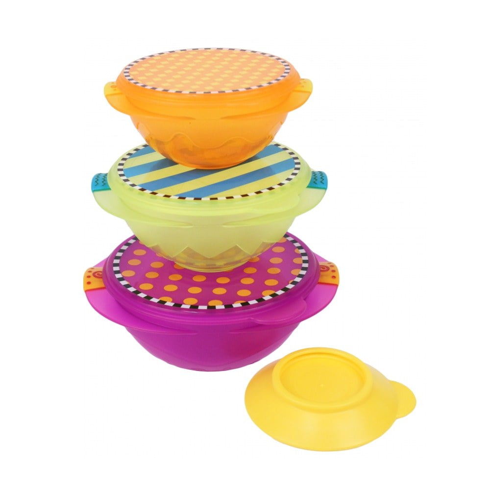 Sassy OntheGo Snack Bowl Set