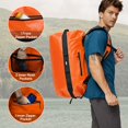 thumbnail image 4 of Bolsa de lona MIER impermeable Rolltop Dry 60 L naranja, 4 of 9
