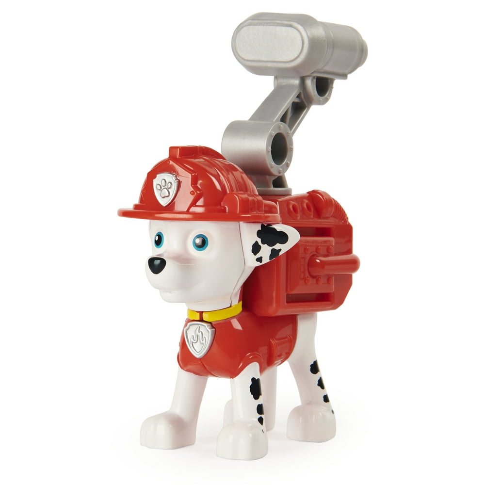 PAW Patrol, Action Pack Marshall Collectible Figure with Sounds and