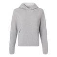 thumbnail image 4 of North End NE729W Women's Spirit Textured Hooded Pullover-PLATINUM HEATHER-XL, 4 of 6