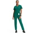 thumbnail image 4 of Infinity GNR8 Scrubs Pant For Women Mid Rise Pull-on Tapered Leg Cargo IN120A, 4 of 6