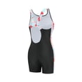 thumbnail image 5 of LIIPEE Girls One-Piece Swimsuits Summer Casual Gradient Color Tie Dye Sleeveless Crew Neck Swimwear Kids Fashion Backless Regular Fit Beach Bathing Suit Comfortable Cute Beachwear,Black,8-9 Years, 5 of 9