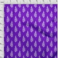 thumbnail image 4 of oneOone Viscose Chiffon Medium Purple Fabric Block Quilting Supplies Print Sewing Fabric By The Yard 42 Inch Wide-3E, 4 of 6