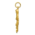 thumbnail image 2 of Finest Gold 10K Hockey Player Charm Pendant, Yellow, 2 of 3