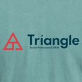thumbnail image 3 of CafePress - Triangle Tagline Horizontal T Shirt - Mens Comfort Colors Shirt, 3 of 5