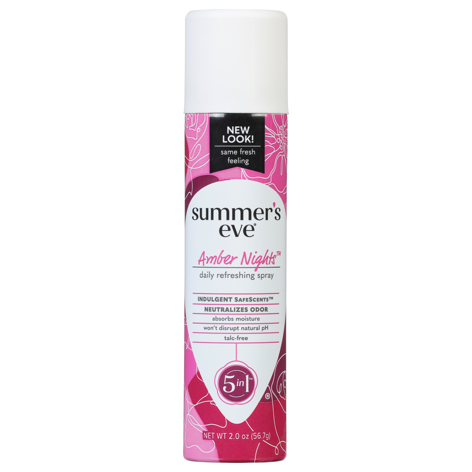 Summer’s Eve Amber Nights Daily Refreshing Feminine Spray, 2 oz