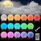 thumbnail image 2 of Moon Lamp Remote Touch Control Moon Light 3d Printing 16 Colors Led Moon Night, 2 of 5