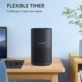 thumbnail image 2 of Air Purifiers for Bedroom H13 HEPA Air Purifier with LED Light, Timing Settings, 3 Speeds, Smart Portable Air Purifier for Home, Smoker, Remove 99.97% Dust (1 Pack Black), 2 of 5