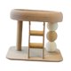thumbnail image 3 of para Gatos, Bonito Protector de Muebles Tipo Torre para Gatitos, Casa para Gatos de 2 Niveles, Casa de Juego Trepadora para Gatitos de Interior, 3 of 9