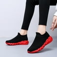 thumbnail image 6 of LASUDRAA Women Walking Shoes Casual Slip on Tennis Sneakers Comfort Athletic Gym Shoes for Ladies, 6 of 6