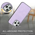 thumbnail image 6 of for iPhone 14 Pro Max Case, Premium PU Leather TPU Case, Compatible with Magsafe, Ultra Slim Non-Slip Anti-Scratch Shock-Absorbent Phone Cover for iPhone 14 Pro Max, Purple, 6 of 11