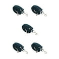 thumbnail image 1 of relayinert No Scratching Item Rubber Luggage Rope Protects Delicate Surfaces Damage blue 5Set, 1 of 6