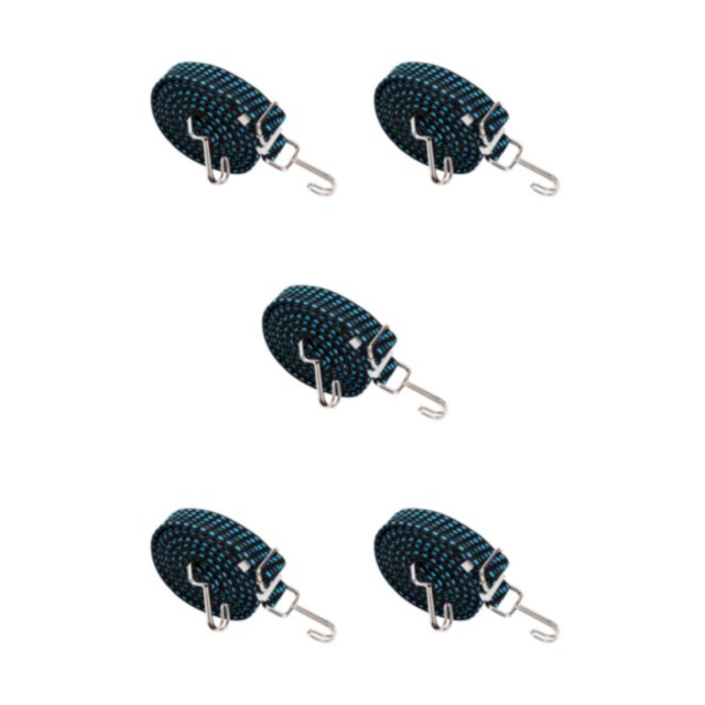 relayinert No Scratching Item Rubber Luggage Rope Protects Delicate Surfaces Damage blue 5Set