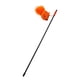 thumbnail image 3 of Juguetes de plumas para gatos, juguetes educativos, suministros para mascotas con cascabeles, varita de juguete para gatos. Naranja, 3 of 9
