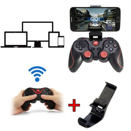 T3 Wireless Bluetooth Gamepad Gaming Controller for Android Smartphone Tablet PC with Mobile Phone
