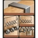 thumbnail image 4 of Colgador sobre la puerta con 6 ganchos - sin instalación de taladro, ajustable de 4,72" a 22", soporta 30 lbs para toallas, ropa y bolsas, blanco, 4 of 9